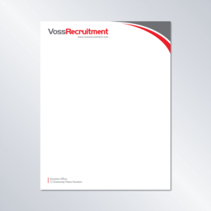 Recruitment Agency in Texas, needs a stand out header letter | Letterhead Design by tavi