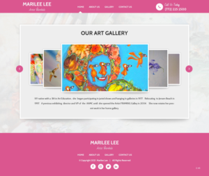 Web Design by pb for Artist Wormhole | Design: #27170634