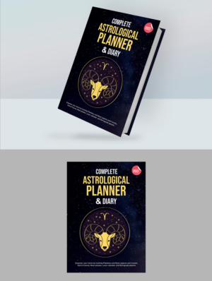 Astrological planner&diary book cover. | Buchumschlag Design von ecorokerz