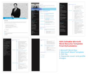 New CV / Resume for CIO / Head IT | Resume Design by Expert Designer