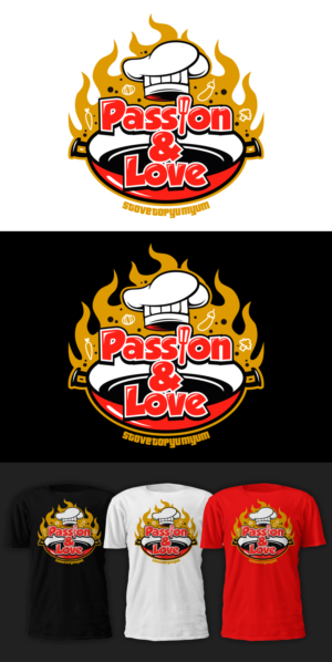 Passion & Love | T-Shirt-Design von D'Mono