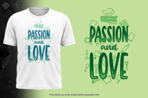 Passion & Love | T-Shirt-Design von G3K