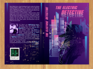 Electric Detective Book Cover | Book Cover Design by MNM