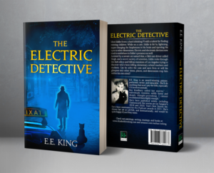 Electric Detective Book Cover | Book Cover Design by Aesthetica Society