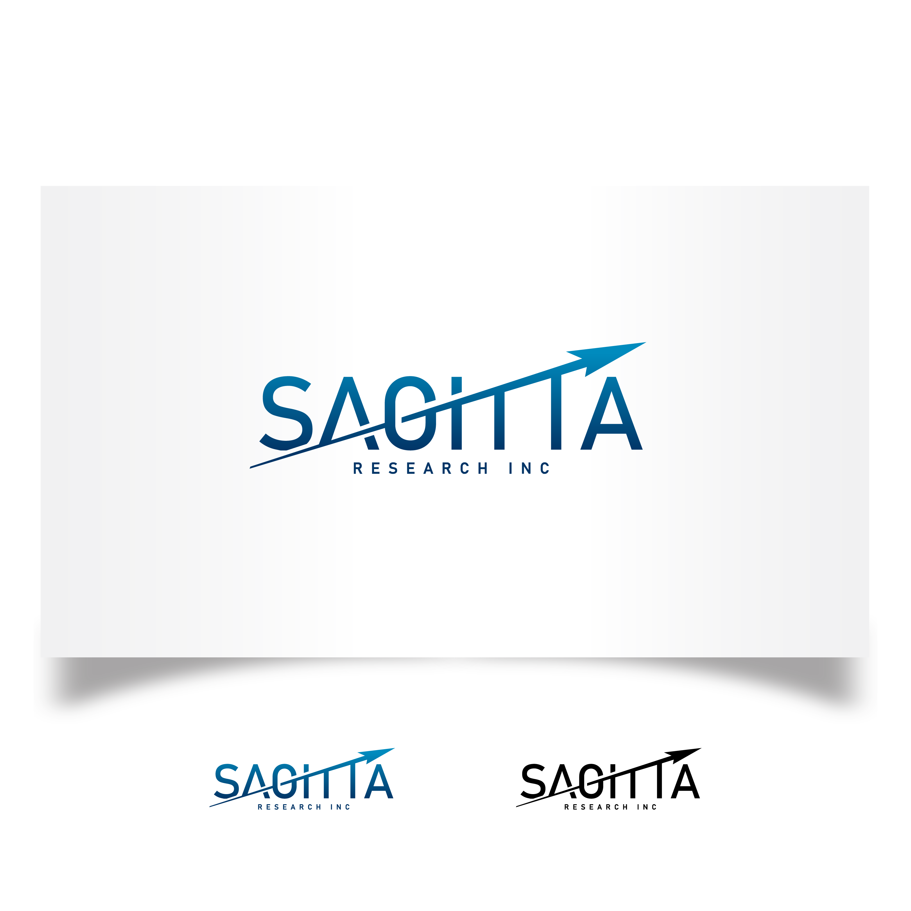 Logo Design by Robert Paul Gildo for SAGITTA RESEARCH INC. | Design #27179915