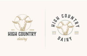 High Country Dairy | Logo Design by Birdcage