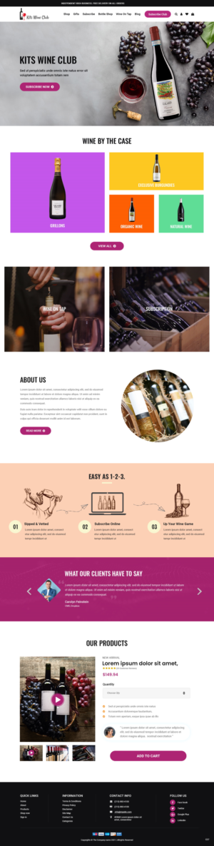 Web Design by pb for this project | Design: #27507328