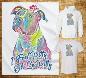 T-shirt  for Pit Bull Rescue 