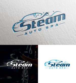 Steam Auto Spa  | Logo Design by Dot Design 3