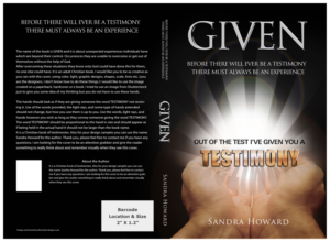 Book cover design for a book named GIVEN | Book Cover Design by illuminati-design