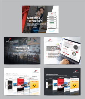 We are a marketing company going through a rebranding. | PowerPoint-Design von Pixper