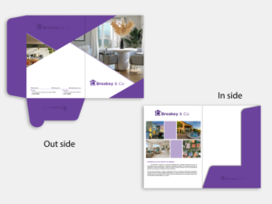 Breakey & Co Folder (Estate Agent) | Schreibwaren-Design von Riyad