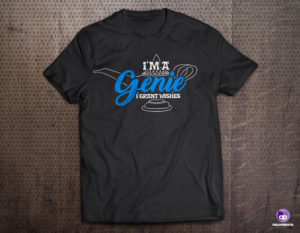 I'm A Genie | T-Shirt-Design von FigliaPerduta