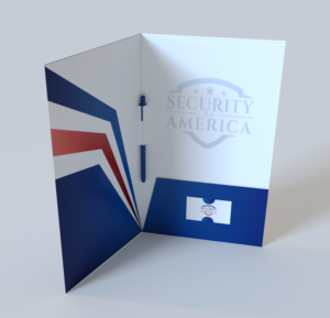 Security of America Folder | Packaging Design by Creative Shots Studio