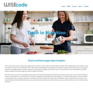 Nutrition data company website needs a new look | Web-Design von -Marc-