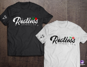 Restless Clothing brand t shirt designs | T-Shirt-Design von FigliaPerduta