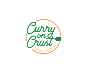 Curry on Crust | Logo Design by hoaihoai