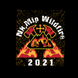 Nk'Mip Wildfire T-Shirt | T-shirt Design by dskyvbc