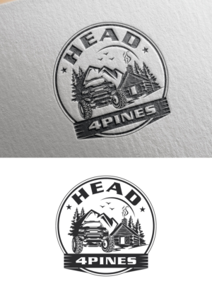 Head4Pines | Logo Design by Dot Design 3