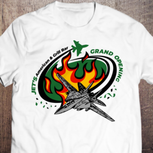 Jet’s Restaurant & Br Grand Opening | T-Shirt-Design von Abiyoso28