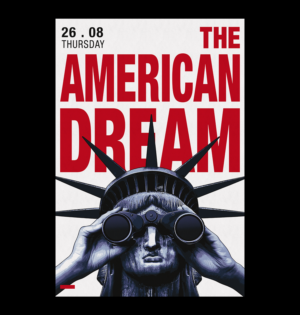 The American Dream (Poster Design ) for TV Show | Graphic Design by el_shekoo7