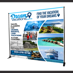 Trade Show Booth Back Drop for a Leisure Travel Business | Messestand-Design von Designers Hub