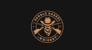 Double Barrel Whiskey | Logo Design by Graphicsbox