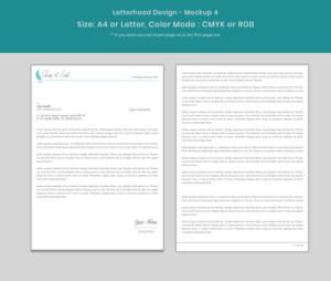 Letterhead Design by Expert Designer for this project | Design: #27248340