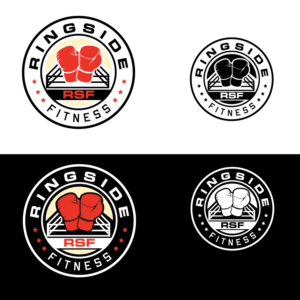 Ringside Fitness | Logo Design by emptyboxgraphics