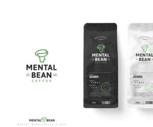 MENTAL BEAN COFFEE | Logo Design by GBDESIGN