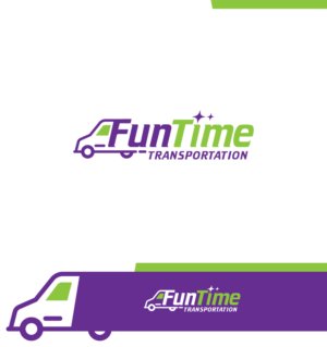 FunTime Transportation/Clean, Safe and Fun | Logo Design by ecorokerz