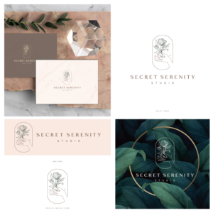 Secret Serenity Studio / Nail Artist | Logo Design by DominicDesign