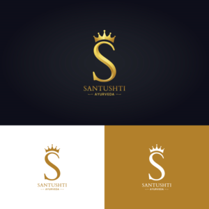 Santushti Ayurveda | Logo Design by RealManish