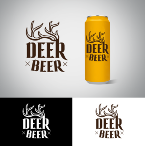 DEER BEER | Logo Design by Taya Bright