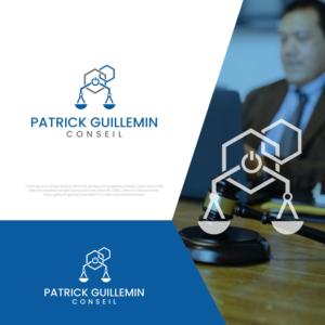 Patrick Guillemin Conseil | Logo Design by Apple Dsigner