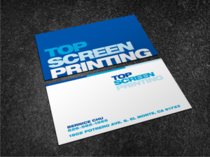 Top Screen Business Card | Visitenkarten-Design von Atvento Graphics