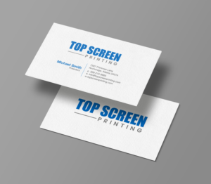 Top Screen Business Card | Visitenkarten-Design von chandrayaan.creative