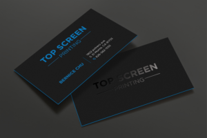 Top Screen Business Card | Visitenkarten-Design von DesignShout