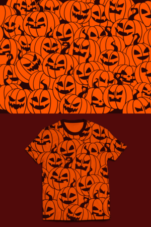 Opening Halloween madness, unique designs. | T-shirt Design by mithunpopey