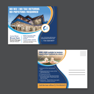 New Postcard Design Project for home loan | Postkarten-Design von aspiremedia