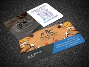 Above & Beyond Construction and Developments business cards | Business Card Design by Sandaruwan