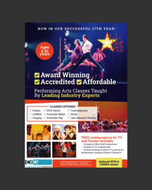 a4 size poster for theatre school | Flyer Design by Benson M.