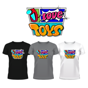 I love Toys | T-Shirt-Design von Wanda.G