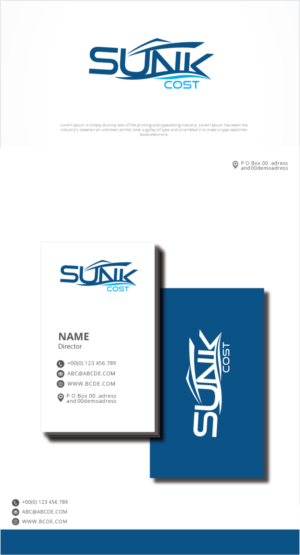 Sunk Cost | Logo Design by graphicevolution