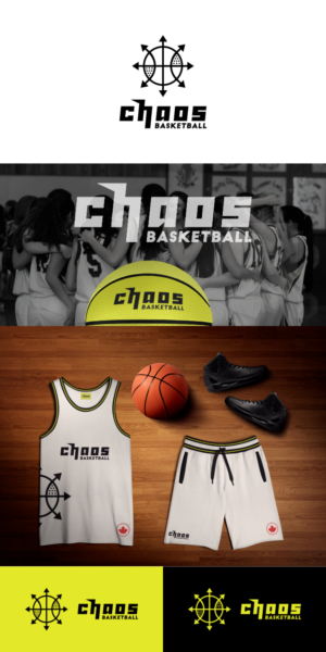 CHAOS basketball | Logo Design by luiz otavio I DESIGN