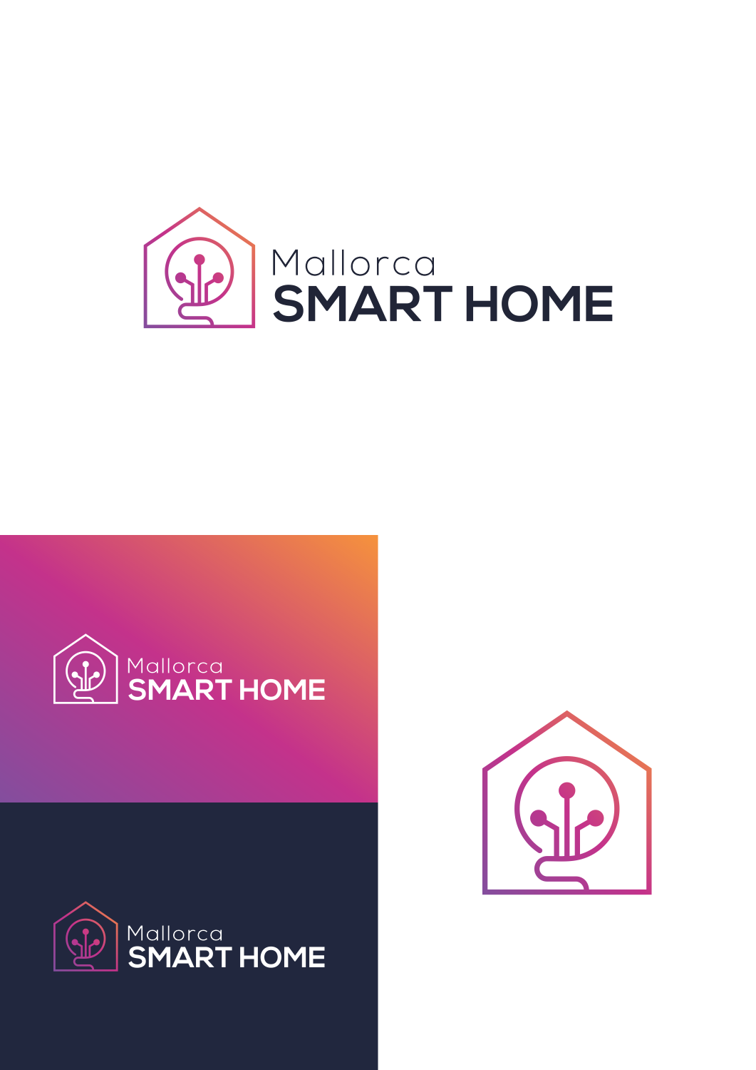 Logo Design by creative logo 2 for Mallorca Smart Home | Design #27298251