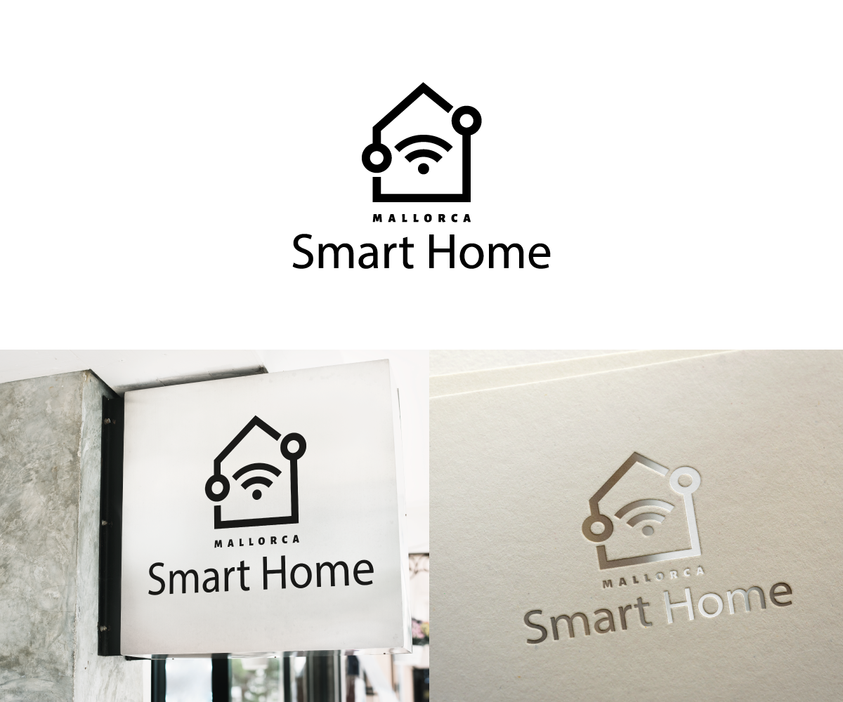 Logo Design by Farmiza for Mallorca Smart Home | Design #27295944