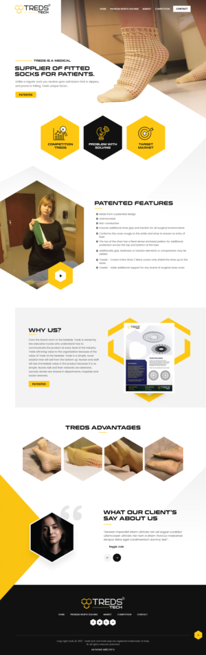 Use new branding for Treds website | Web Design by nzdesigners