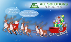 Funny Christmas Card for Pest Control Company | Greeting Card Design by Wally_F