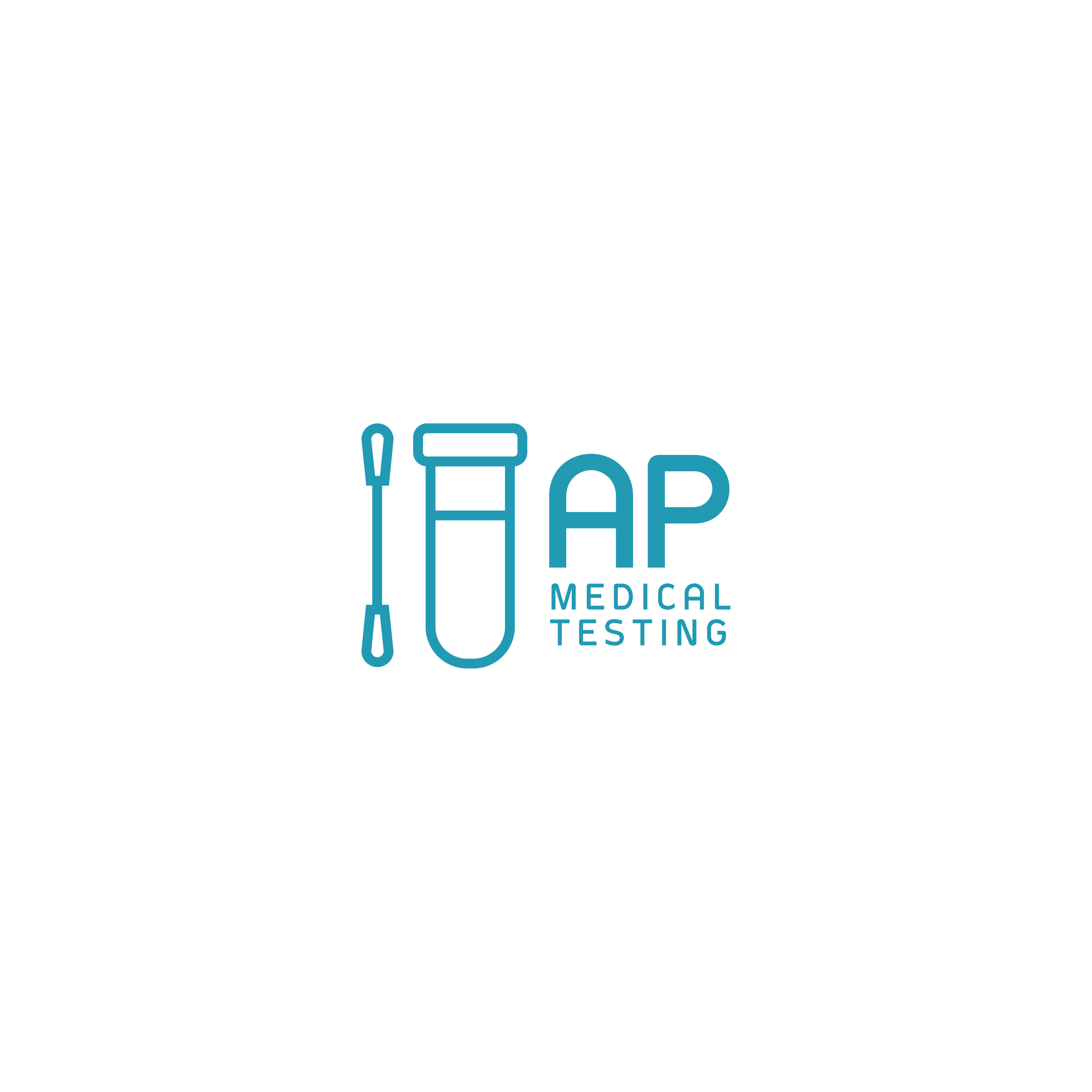 Logo Design by Sam Sky Art for AP Medical Testing LLC  | Design #27301375